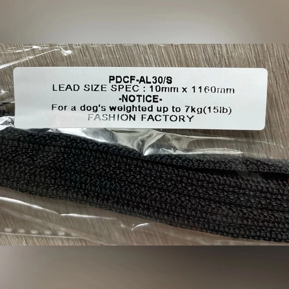 Puppia Black Dog Leash